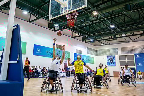 Dubai Police, Dubai Municipality in NAS Wheelchair Basketball final
