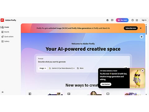 Adobe Announces Firefly, Photoshop and Acrobat Free for Indian Students