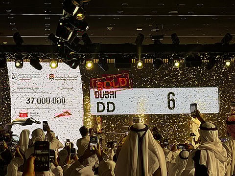 Dh37 million for number DD6.