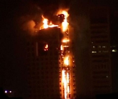 Flames tore through a Kuwaiti government building in the early hours of Sunday, following an Iranian drone strike. The Public Institution for Social Security, which runs the government site, said earlier on social media that its main premises had been targeted "resulting in material damage to the building".