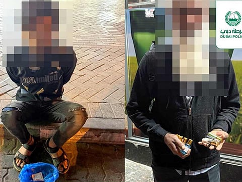 Police say gang used fabricated stories to seek money from public.