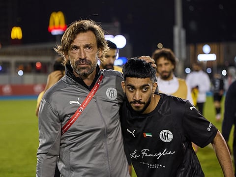 Ayaan Shabbir Yusuf plays under Andrea Pirlo at United FC