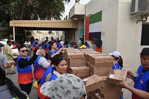 The Filipino Social Club in partnership with the Cooperation Among Foreign Filipino Welfare Officers Association hosted an iftar initiative in Al Quoz, Dubai