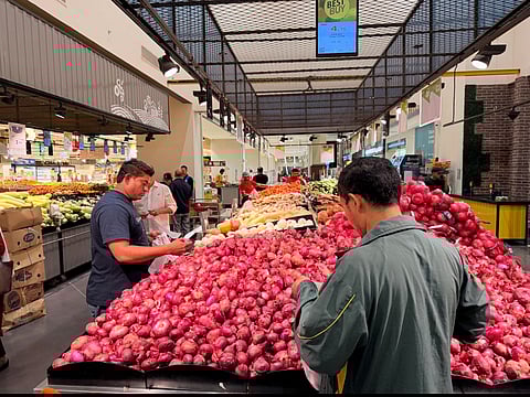Shoppers at a Nesto Hypermarket in Mia Mall, Sharjah on Thursday. Photo used for illustrative purposes.