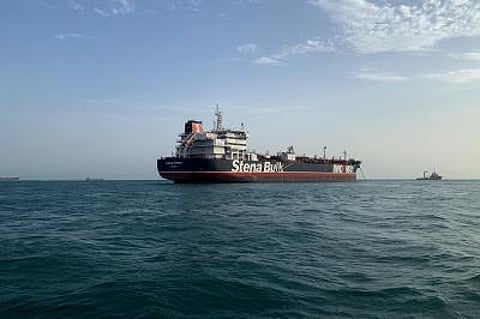 An oil tanker operated by Stena Bulk. The US military has destroyed well over 20 inactive mine-laying boats of Iran's Islamic Republican Guard Corps "with more to come", according to the White House.