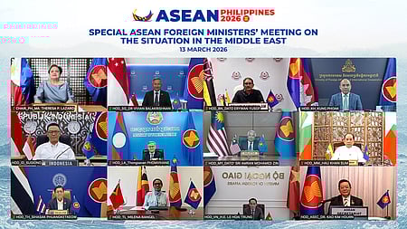 ASEAN FMs discuss implications of Middle East conflict