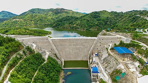 A view of the Upper Wawa Dam operated by Manila-based Prime Infra Capital. The dam is located in Barangay San Rafael, Rodriguez (formerly Montalban), Rizal Province, Philippines.
