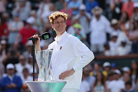 Sinner praised Antonelli for his victory at the Formula 1 Chinese Grand Prix