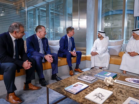 Sheikh Hamdan meets with Chairman of Accor Group