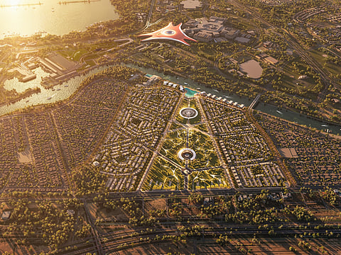 The master plan for Manchester City Yas Residences by Ohana