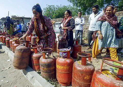 Roughly 60% of India's liquefied petroleum gas requirements are imported, meaning global disruptions can quickly filter down into domestic markets.