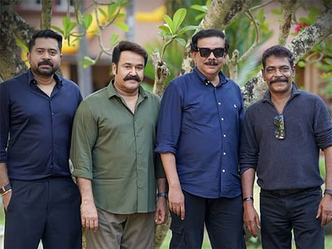 Priyadarshan, Mohanlal reunite (Photo/Instagram/@mohanlal)