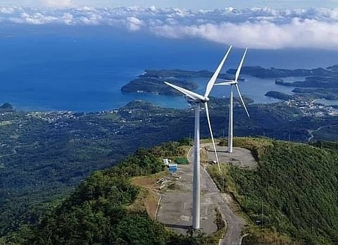 Wind wind turbines in Mindoro are paired with a Battery Energy Storage System (BESS) to smooth out generation fluctuations and ensure stable grid delivery.