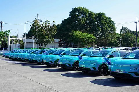 The first 500 of fully electric taxis were unveiled in Antipolo, Rizal province, near Manila, giving passengers a more affordable transport option amid the global oil supply crunch. It marks the initial phase of a planned 2,500-unit fleet of fully electric taxis across the greater Metro Manila area operated by a company known as Green Xentro. The vehicles used in this fleet are made by Vietnam's VinFast.