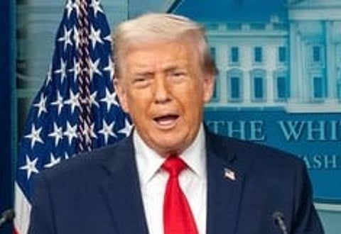 US President Donald Trump