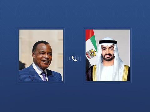 UAE and Congolese Presidents discuss regional developments and bilateral ties