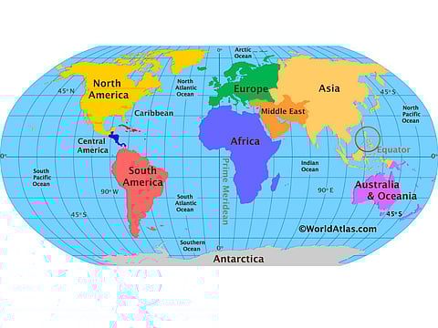 "Mercator illusion": The Mercator projection causes an illusion of scal. While it preserves shapes and directions, it vastly inflates the size of landmasses far from the equator, making high-latitude regions (e.g., Greenland, Europe) appear much larger than those near the equator (e.g., the Philippines).