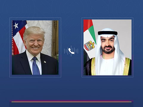UAE and US Presidents discuss regional developments in phone call