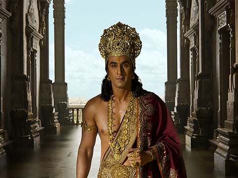 Ranbir Kapoor plays Lord Rama (Photo/instagram/@iamnamitmalhotra )