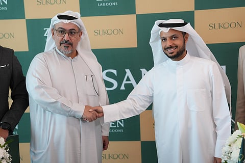 Amro Saleh, CEO and Founder of Sanzen Developments and Hesham Mustafa, Project Manager at PTC Contracting d