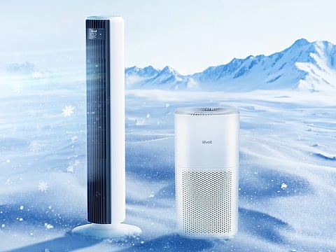 Kit#1: The Luxury Oasis Combo combines the Levoit 36-inch Tower Fan and Levoit Core 600s Smart Air Purifier to deliver powerful air circulation and deep purification