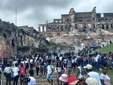 Crowds gather at Haiti’s historic Laferriere Citadel, where a stampede during a tourist event killed at least 30 people and left authorities warning the toll could rise.