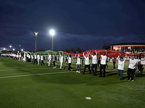 200kg UAE flag carried by 64 nationalities sets Guinness World Record in Abu Dhabi