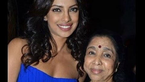 Priyanka Chopra penned emotional tribute for Asha Bhosle.