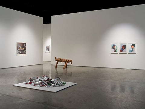 Installation view of Move, pause, return — Gallery Isabelle’s 20th anniversary show featuring 20 artists paired with 20 emerging curators and writers from the region.