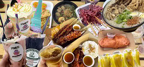 Approximately 90 percent of the vendors participating in the event are Filipino