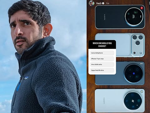 Sheikh Hamdan puts 2026's best camera phones head to head and the winner wasn't even close