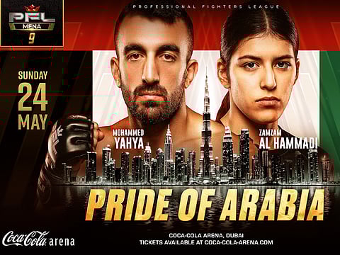 Two of UAE's biggest MMA stars take to the Coca-Cola Arena on May 24