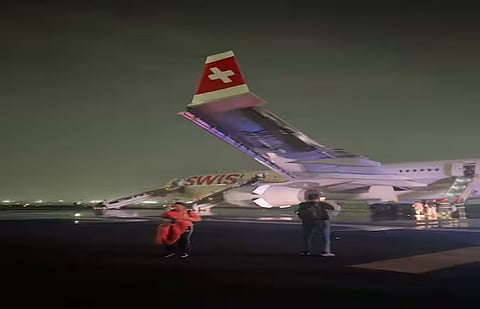 The airline said there were 228 passengers and four infants on board