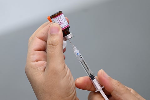 Health experts say the spike is largely driven by a backlog of children who missed routine vaccinations during the Covid-19 pandemic. Illustrative image.