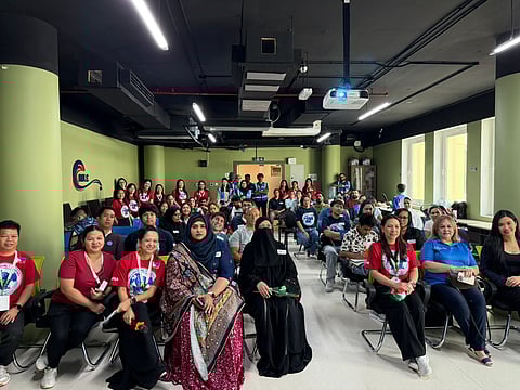 Organisations, volunteers, and specialists gather for an interactive therapy session to help POD families
