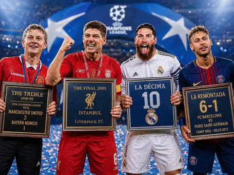 The UEFA Champions League knockout stages have offered fans some incredible spectacles over the years