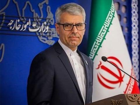 Iran’s Foreign Ministry spokesperson Esmail Baghaei.