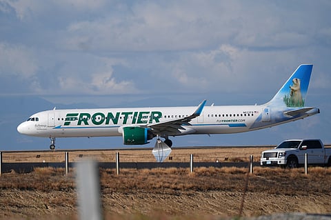 Frontier jet aborts takeoff after striking person on Denver runway