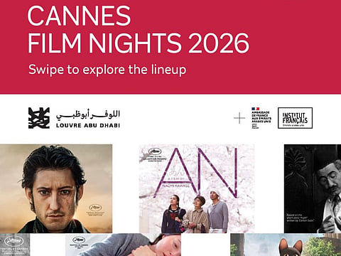A look at the movies from Cannes that will make it to Abu Dhabi's Louvre Museuem
