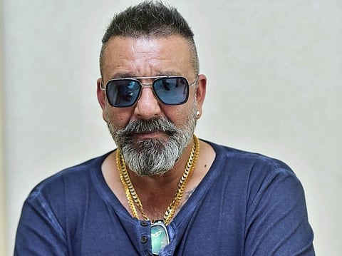 Bollywood star Sanjay Dutt joked about not learning Marathi.