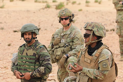 Led by the US Army Southern European Task Force, Africa (SETAF-AF), exercises took place in Morocco. The exercise focused on field training, rapid deployment, and joint operation exercises (JOAX).