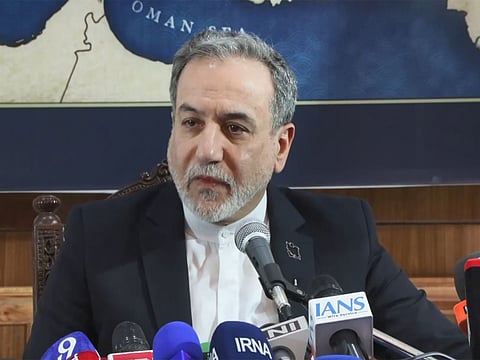Iranian Foreign Minister Abbas Araghchi