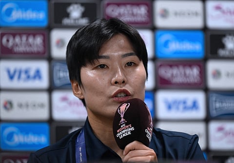 South Korea's Suwon FC Women player Ji So-yun