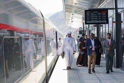 Sneak peek: Etihad Rail’s first completed passenger rail station is here