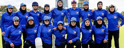 Afghanistan refugee women’s cricket team