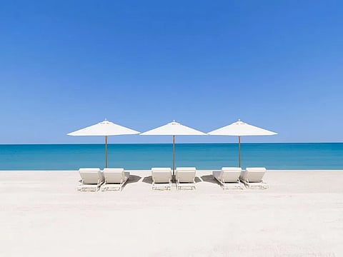 Just a short drive from Dubai, Saadiyat Beach feels like a tropical escape without leaving the UAE.