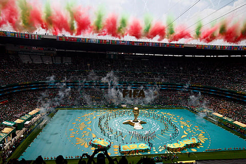 Shakira and Burna Boy light up the 2026 World Cup opening ceremony in Mexico City with official song 'Dai Dai