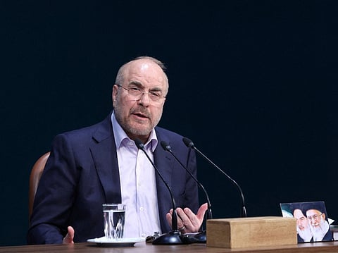 Iran’s Parliament Speaker MB Ghalibaf (File Photo/Reuters)