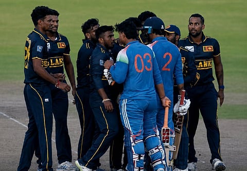 Vaibhav Sooryavanshi and Tilak Varma get into a verbal fight with Sri Lanka A players in Super Over drama in their clash in the