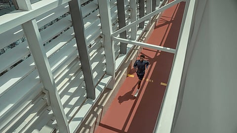 Abu Dhabi tower earns Guinness World Records title for highest running track on a building